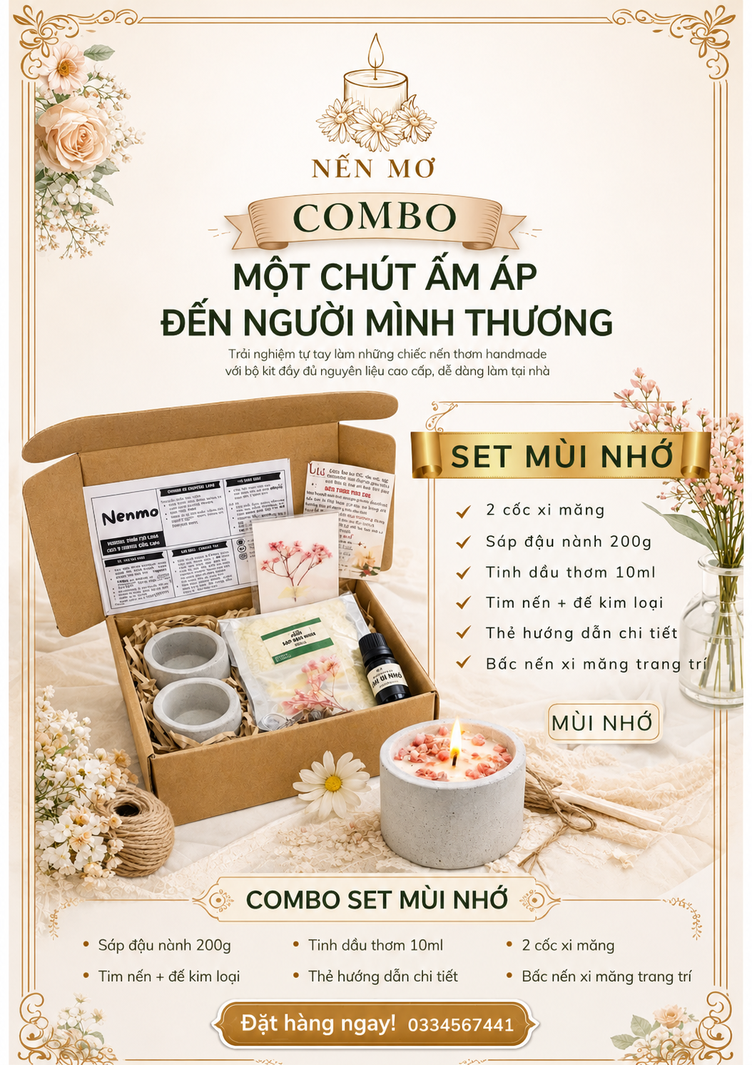 combo set mùi hương